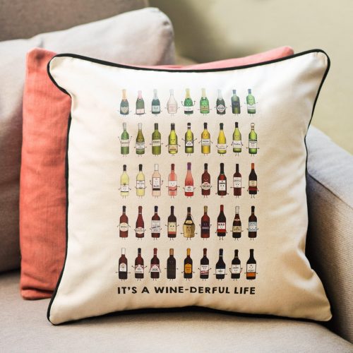 Varieties of Wine Cushion